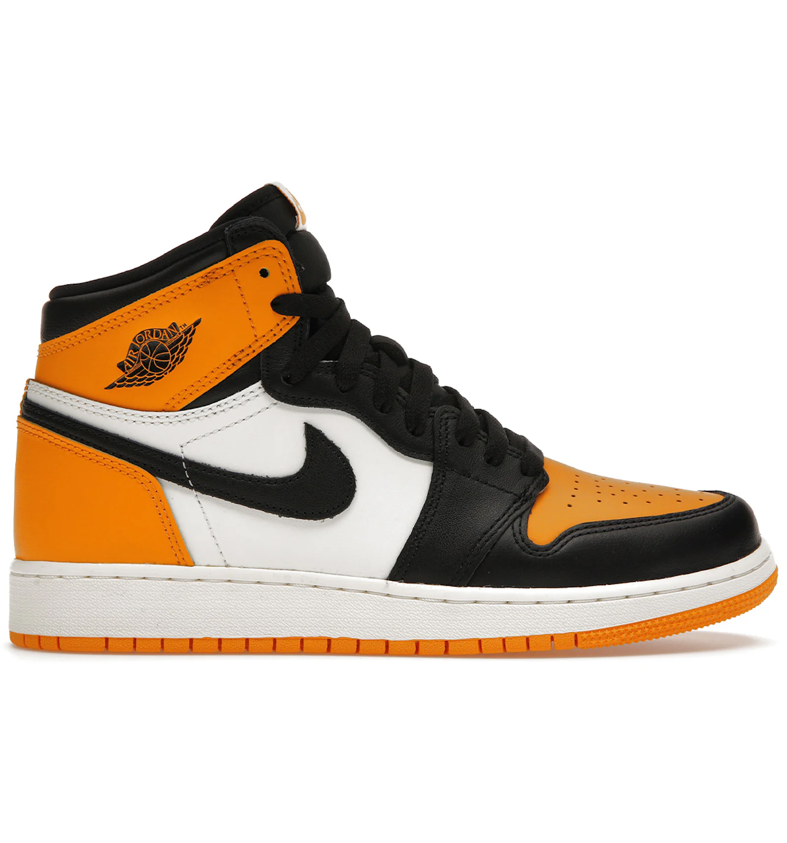 Yellow black and white jordan ones Clearance