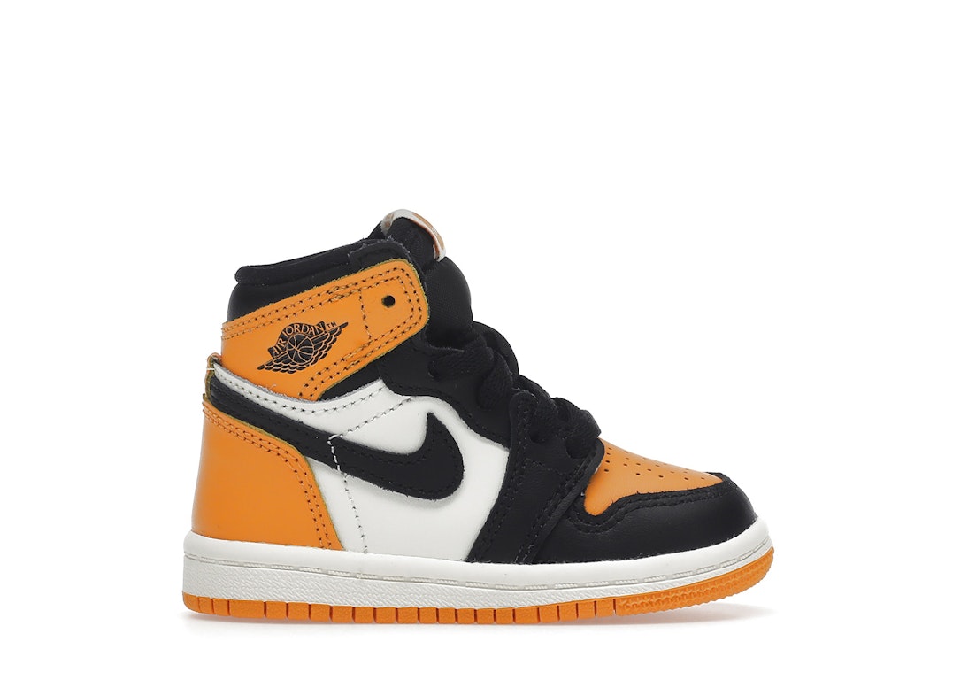 Pre-owned Jordan Babies'  1 Retro High Og Taxi (td) In Taxi/black-sail