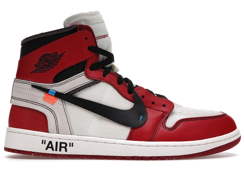 Aj1 off white stockx on sale