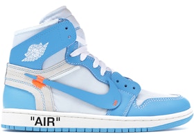 Jordan 1 Retro High Off White University Blue Aq0818 148 Jordan 1 Retro High Off White University Blue Aq0818 148