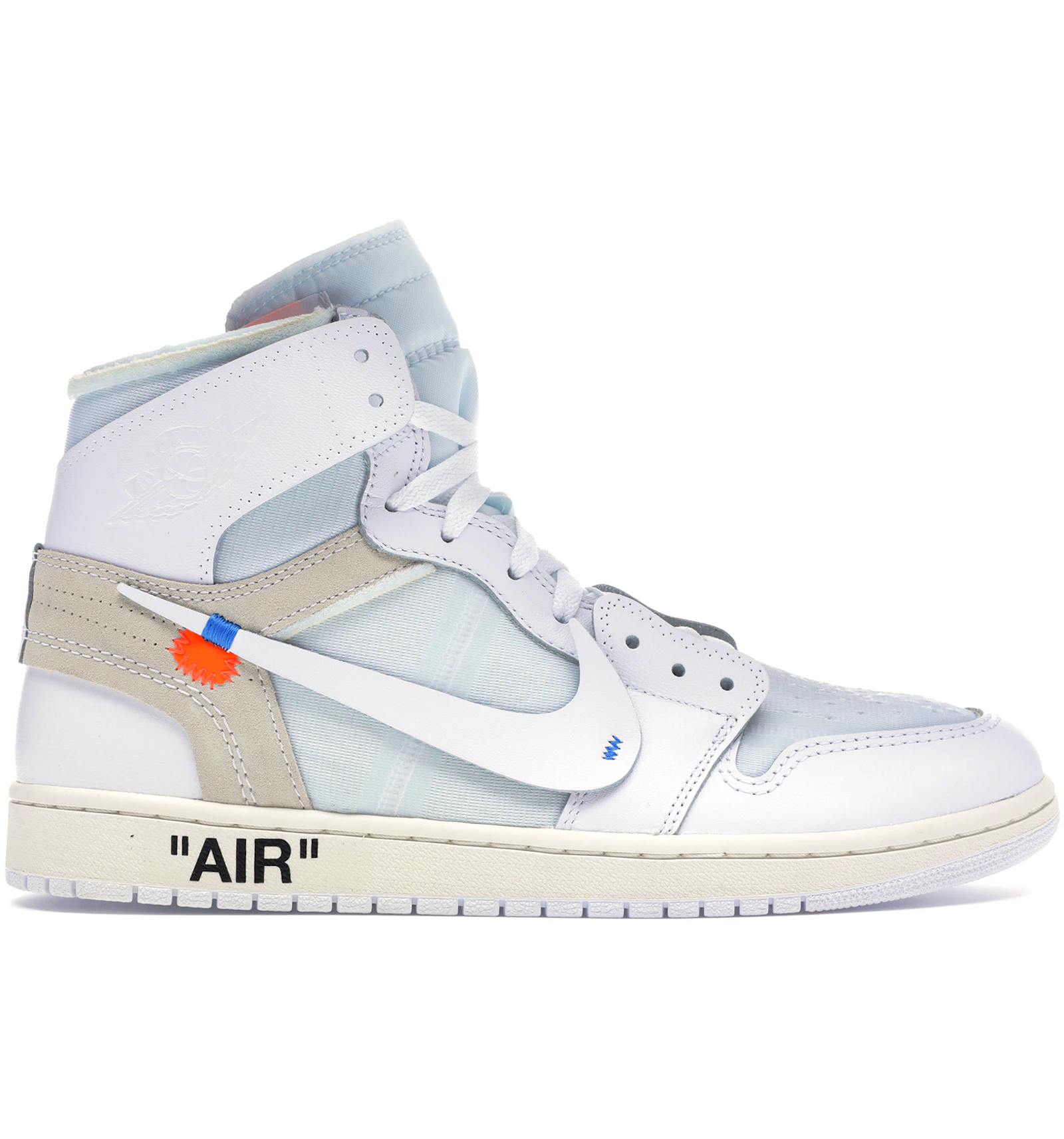 Jordan 1 High Off-White White - AQ0818-100 - US