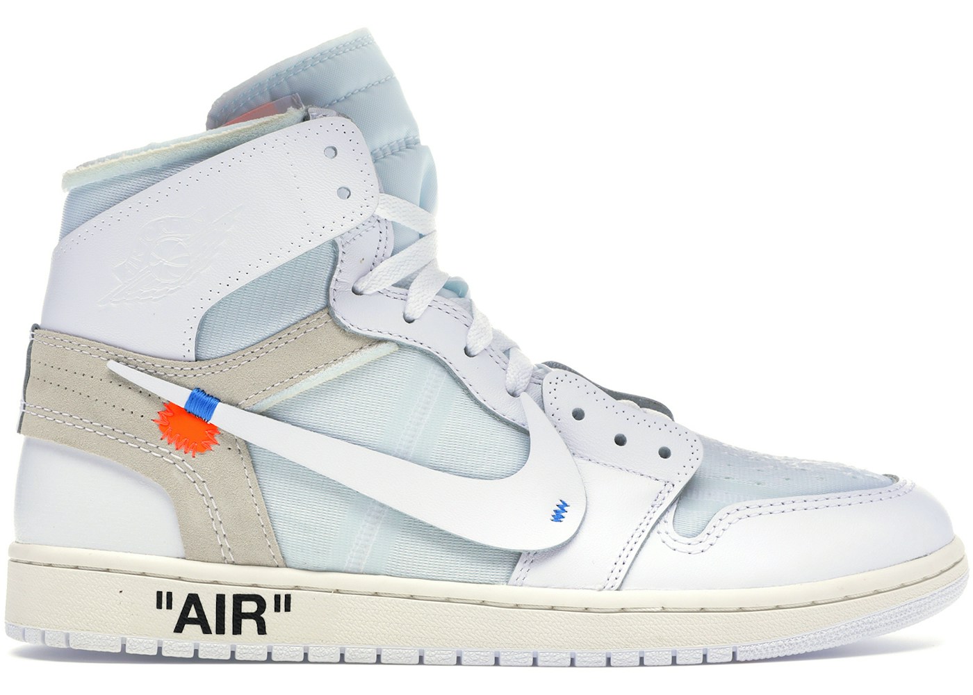 Jordan 1 Retro High Off White White Aq0818 100 Jordan 1 Retro High Off White White Aq0818 100