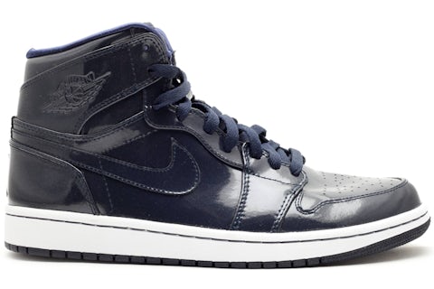 Jordan 1 Retro High Patent Dark Obsidian Men s 332550 441 US