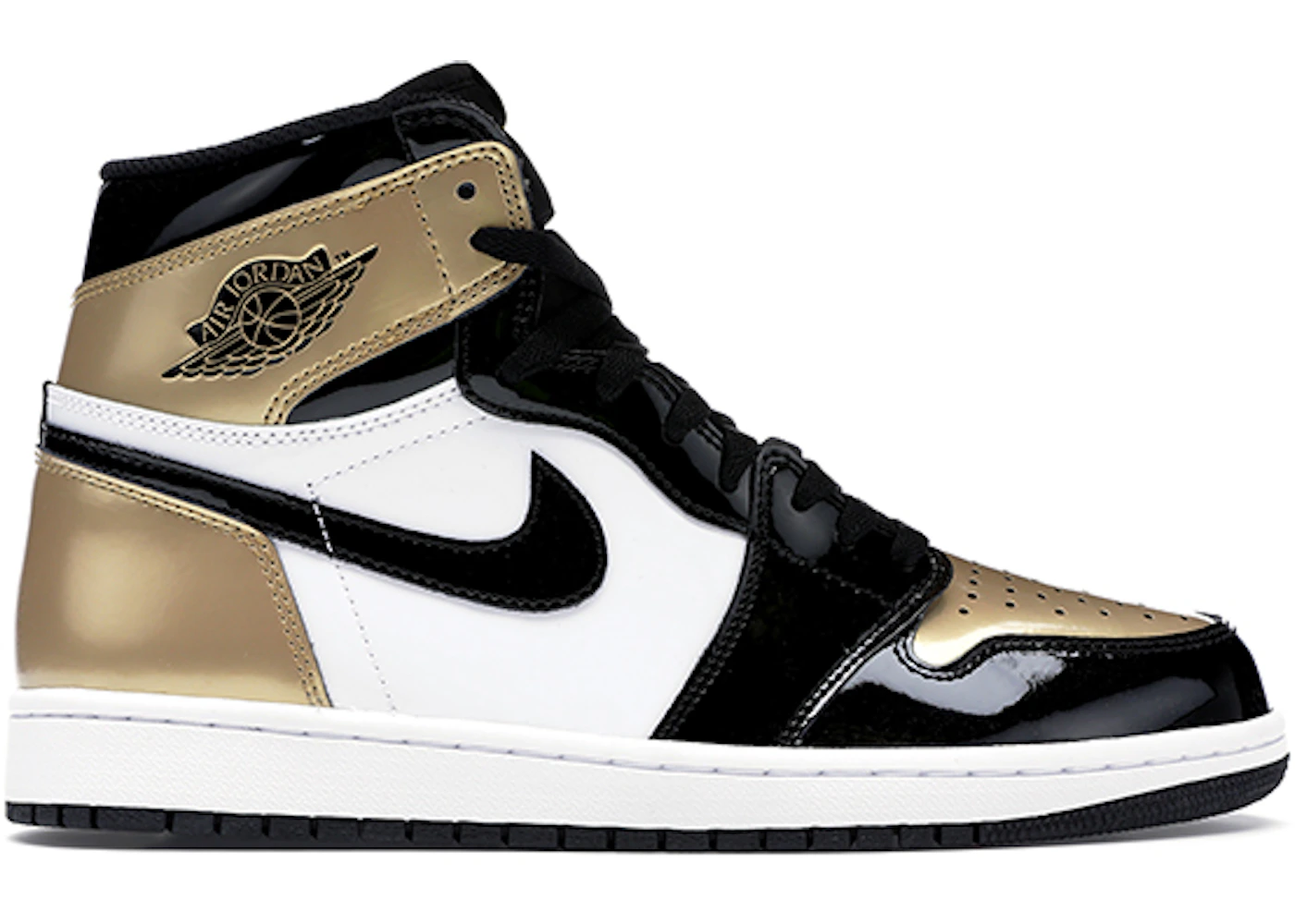 Jordan Retro High NRG Patent Gold Toe Men's 861428-007 US
