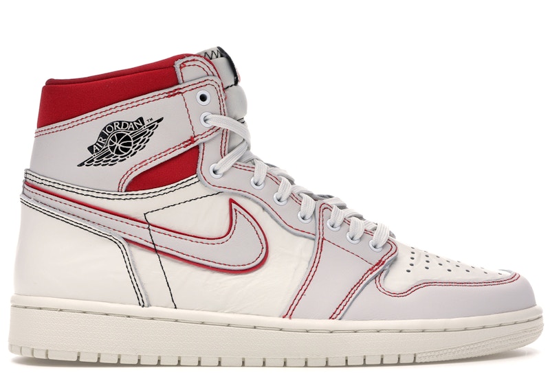 aj1 white red