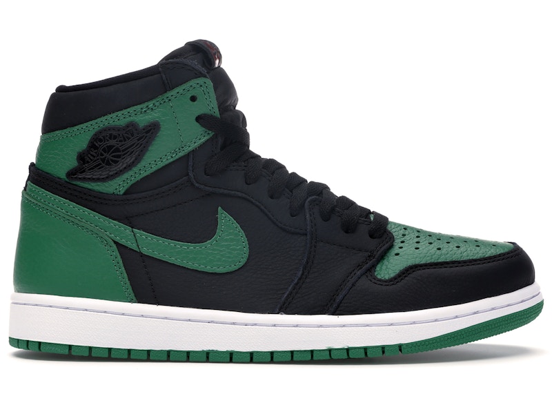 air jordan 1 pine green low