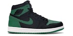 Jordan 1 haute rétro coloris vert pin/noir