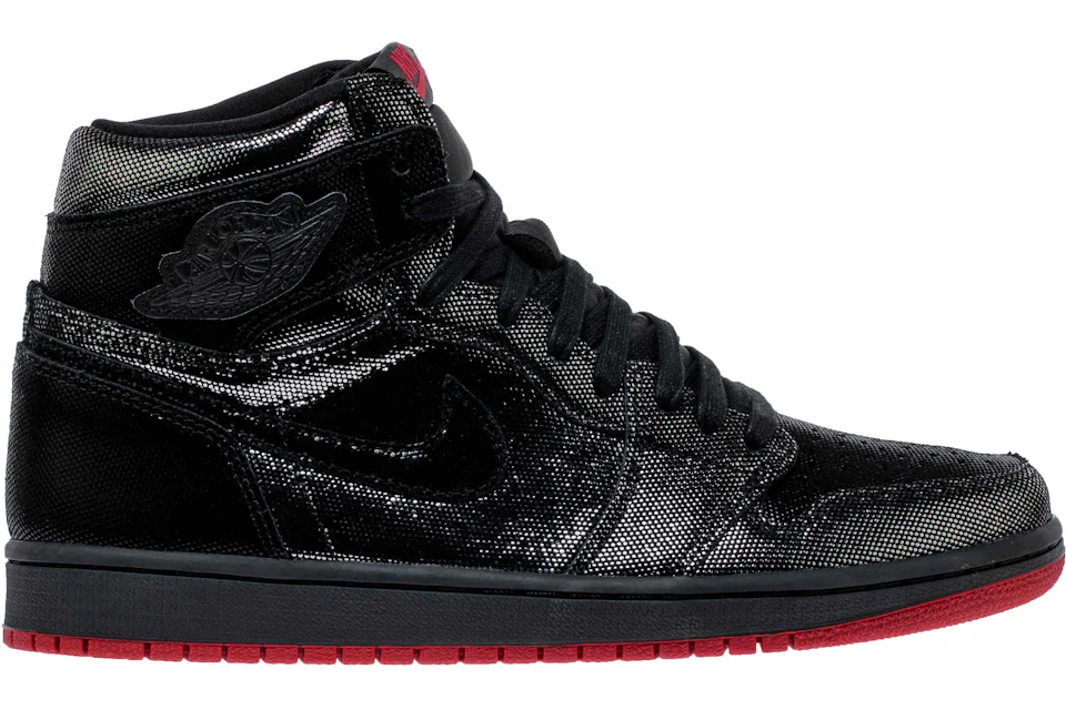 Air jordan 1 sales high black red