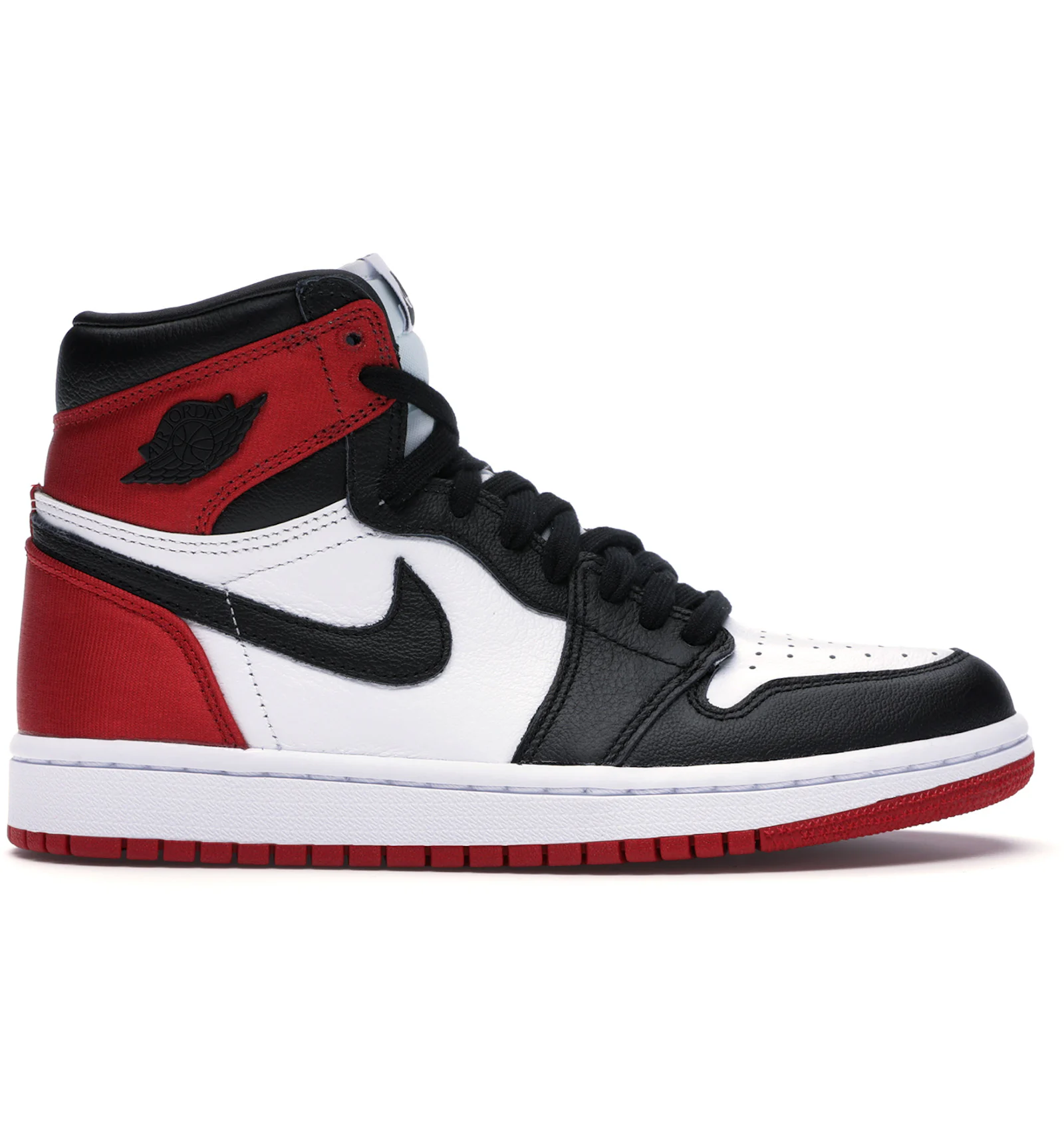Satin air jordan 1 black toe Clearance