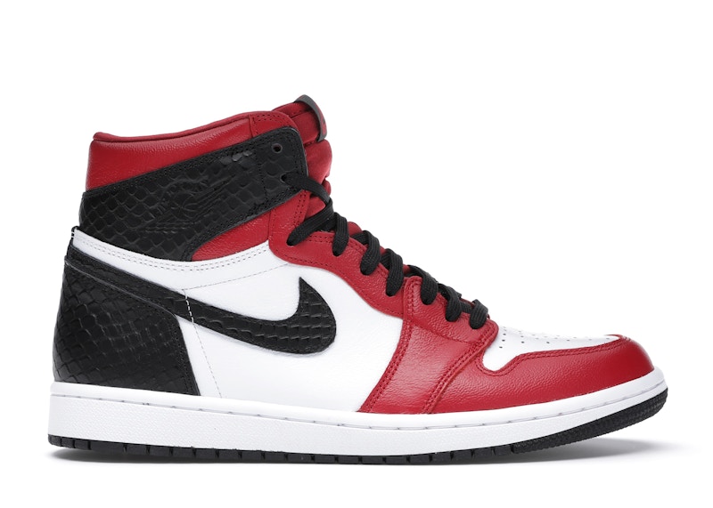 Jordan 1 Retro High Satin Snake Chicago 