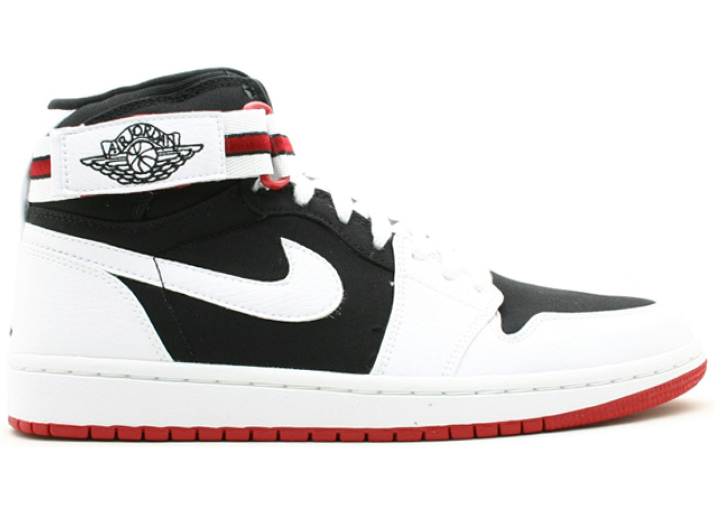 Jordan 1 Retro High Strap White Black Varsity Red 101 Jordan 1 Retro High Strap White Black Varsity Red 101