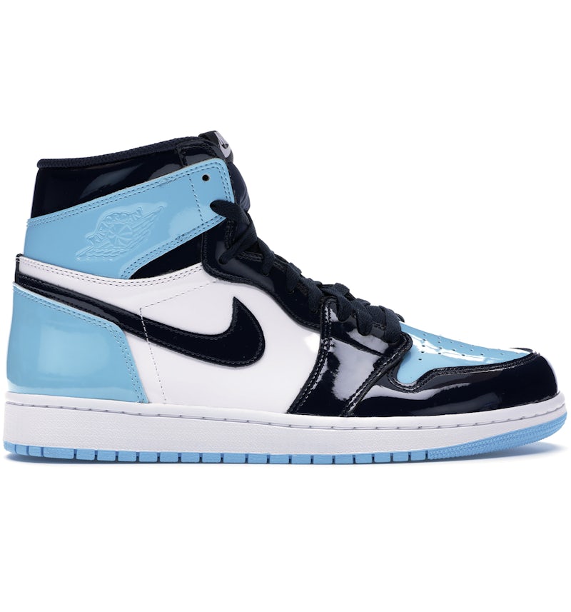 Unc Toe Jordan Retro Unc Leather Jordan Retro High UNC Patent