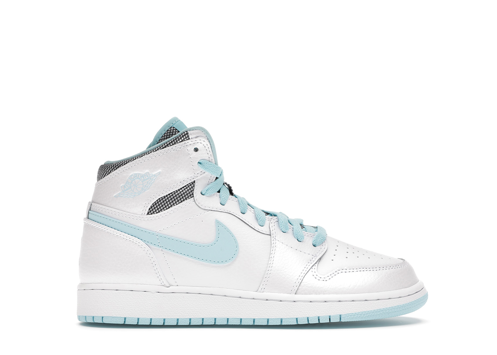 White blue hotsell air jordan 1