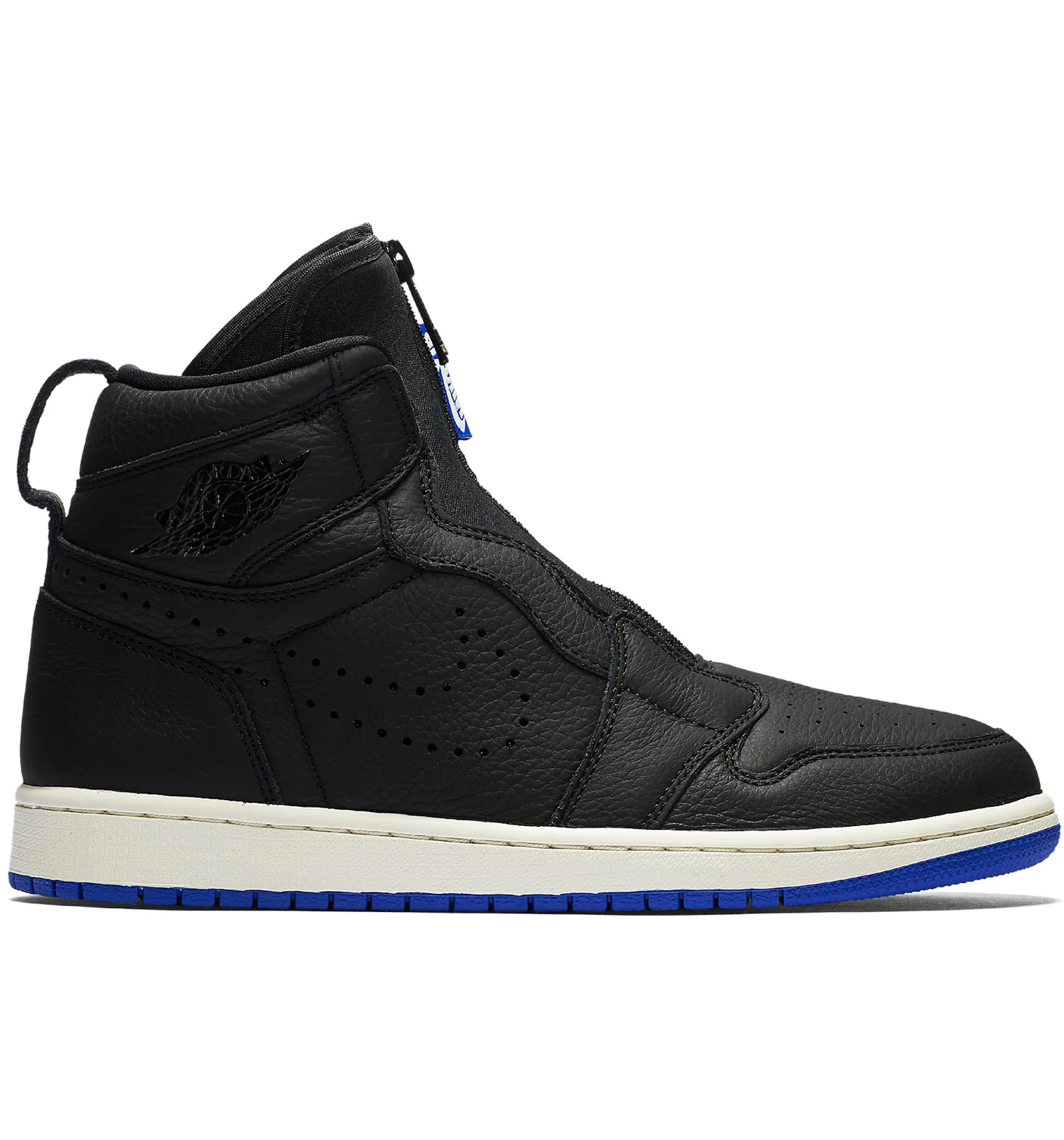 Jordan 1 Retro High Zip Black Hyper Royal Men s AR4833 001 US