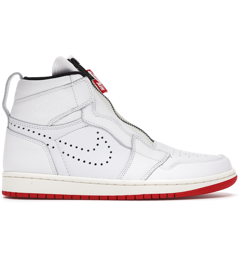 Jordan Retro High Zip White University Red Men's AR4833-100 US