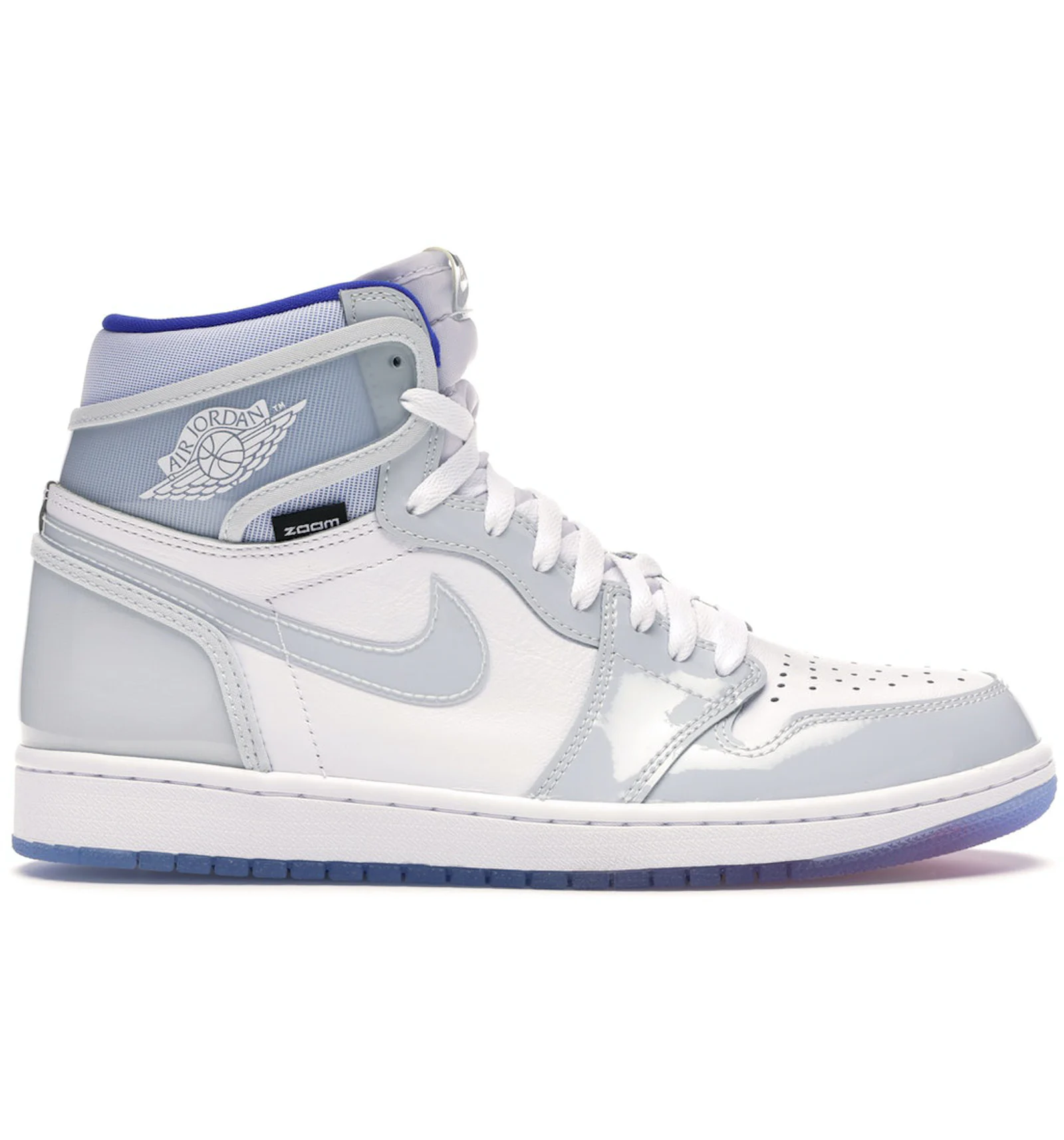 White blue jordan discount 1