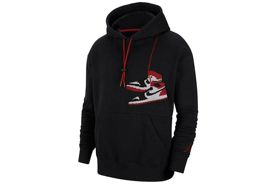 Air Jordan 1 Retro Jumpman Holiday Hoodie Black - SS22