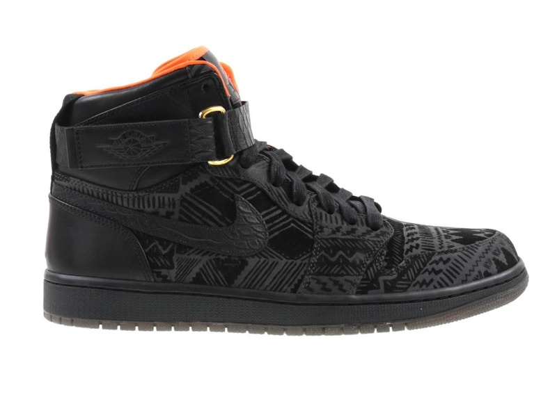 Jordan 1 Retro Just Don BHM Black 