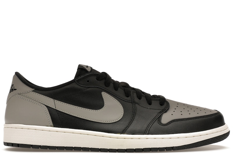 jordan 1 low grey and black