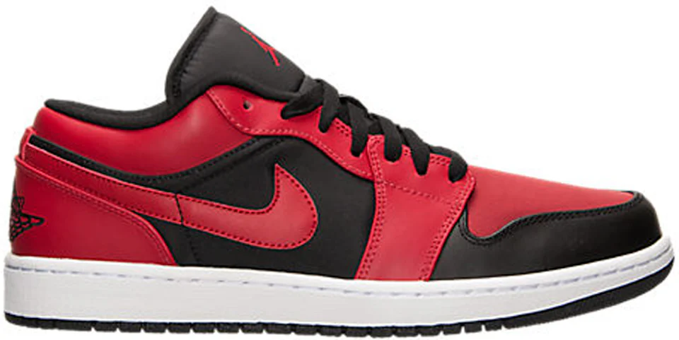 Air Jordan 1 Low OG 'White/Red' Men's Shoes