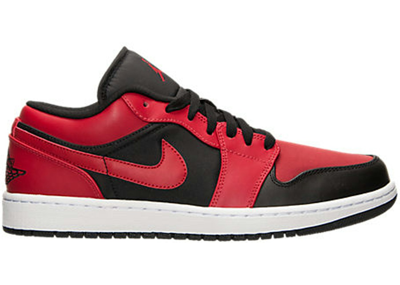 Jordan 1 Retro Low Black Gym Red 001