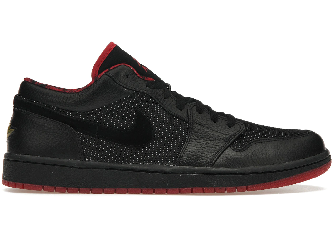 Air jordan 1 retro low og premium black Clearance