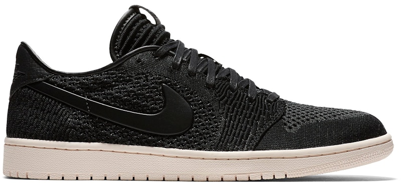 jordan 1 low flyknit black