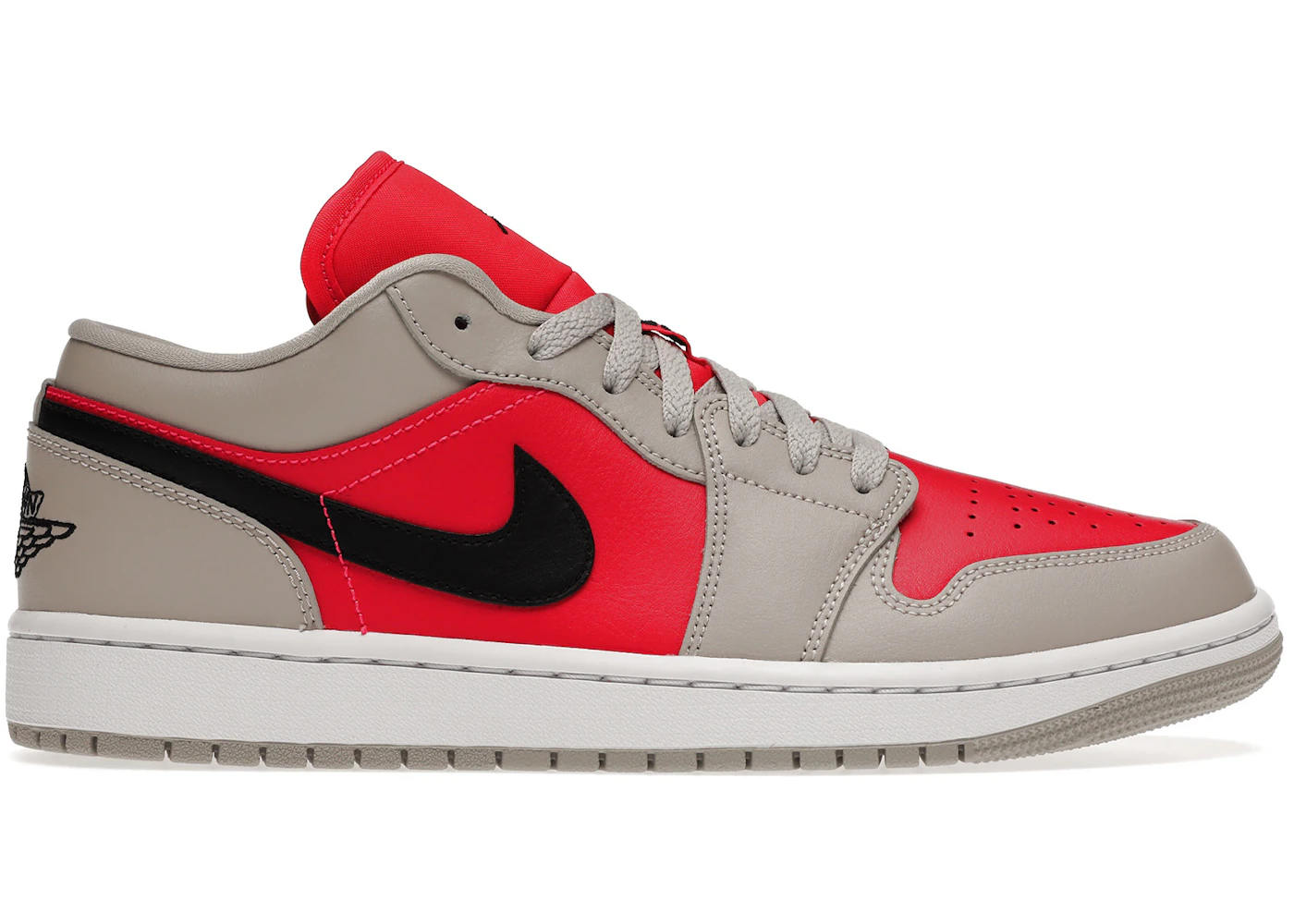 Jordan 1 Retro Low Light Iron Ore Siren Red (Women's) - DC0774-060 - US