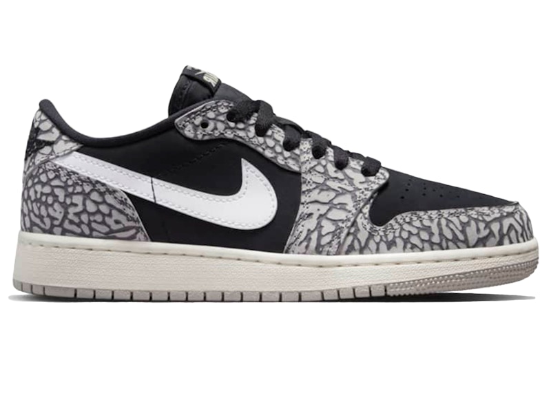 Nike Air Jordan 1 Retro Low Black Cement