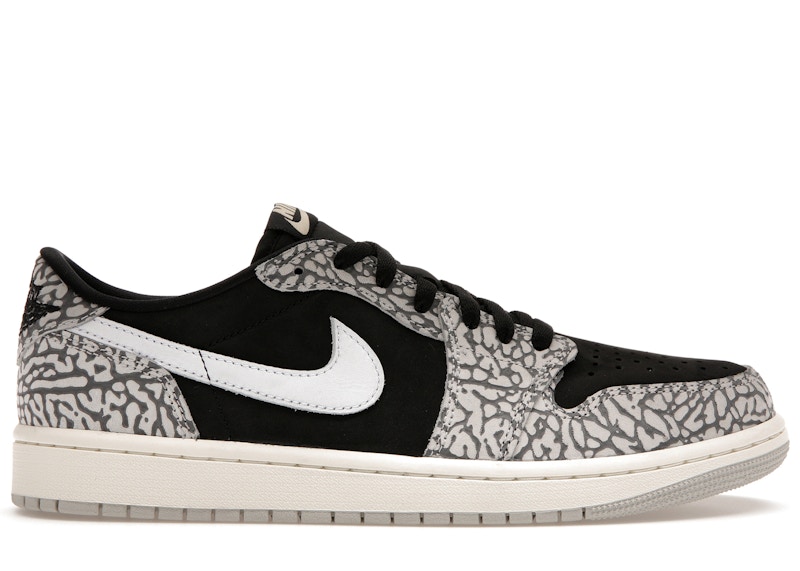 Jordan 1 Retro Low OG Black Cement Men's - CZ0790-001 - US