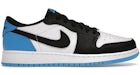 Jordan 1 Retro Low OG Black Dark Powder Blue (GS)