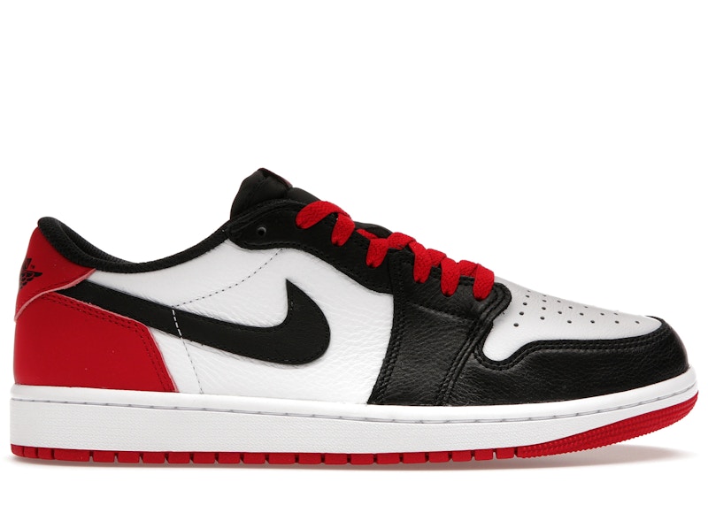 Jordan 1 Retro Low OG Black Toe (2023) Men's - CZ0790-106 - US