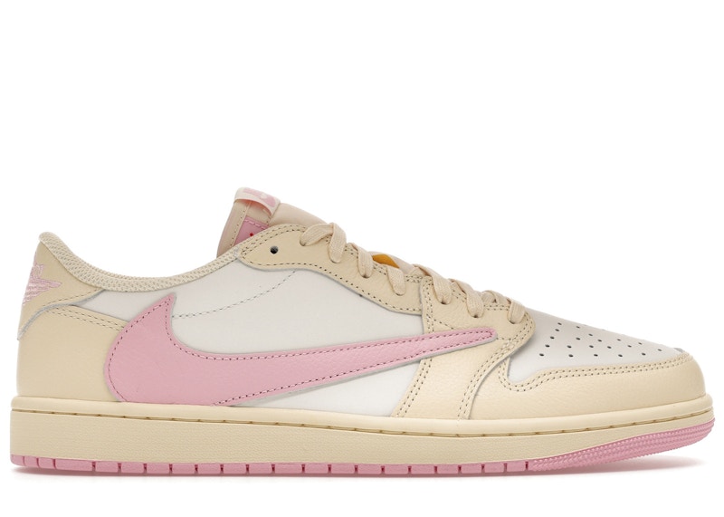 トラヴィス/シングルズ Jordan 1 Retro Low OG SP Travis Scott Shy Pink Men's - IQ7604-100 - US