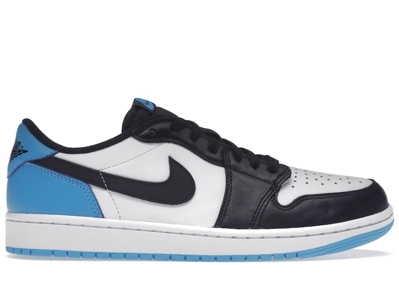 Jordan 1 Retro Low OG Black Dark Powder Blue - CZ0790-104 - US