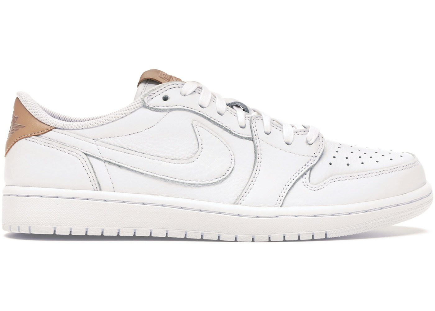Jordan 1 Retro Low Og White Vachetta 100 Jordan 1 Retro Low Og White Vachetta 100