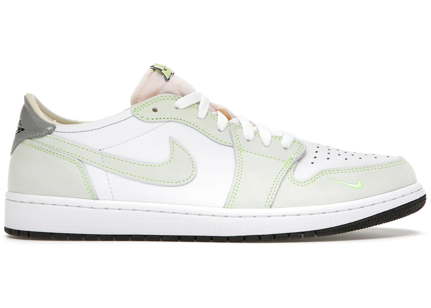 Jordan 1 Retro Low White Ghost Green Black Dm77 103 Jordan 1 Retro Low White Ghost Green Black Dm77 103