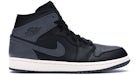 Jordan 1 Retro Mid Black Dark Grey