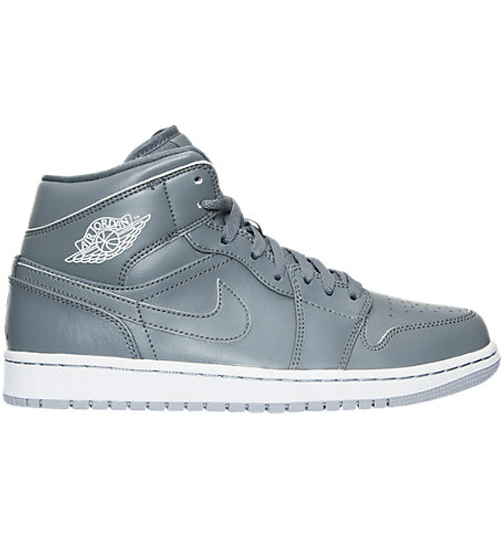 Jordan 1 Retro Mid Cool Grey 2015 Men s 554724 031 US