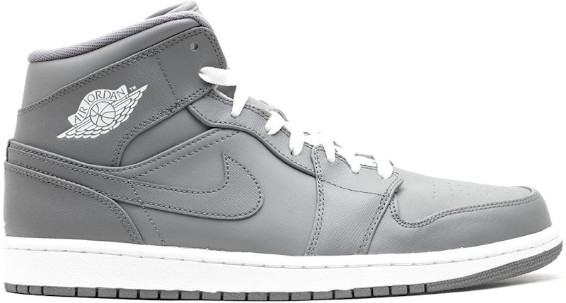 Jordan 1 Retro Mid Cool Grey - 554724-014