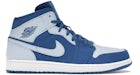Jordan 1 Retro Mid Team Royal Ice Blue