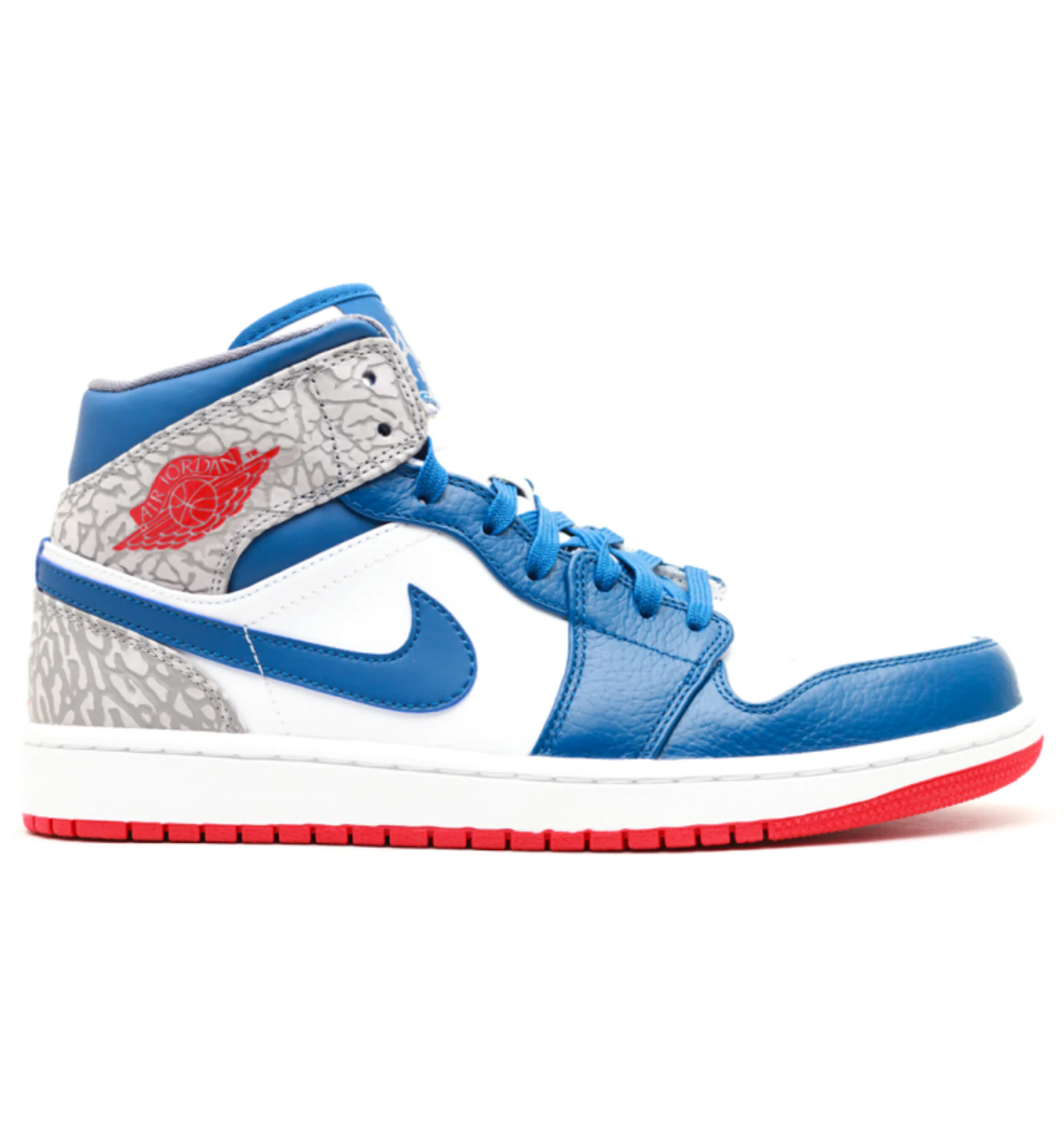 Jordan 1 Retro Mid True Blue Men s 554724 107 US