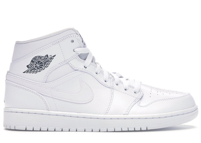 air jordan 1 mid retro white