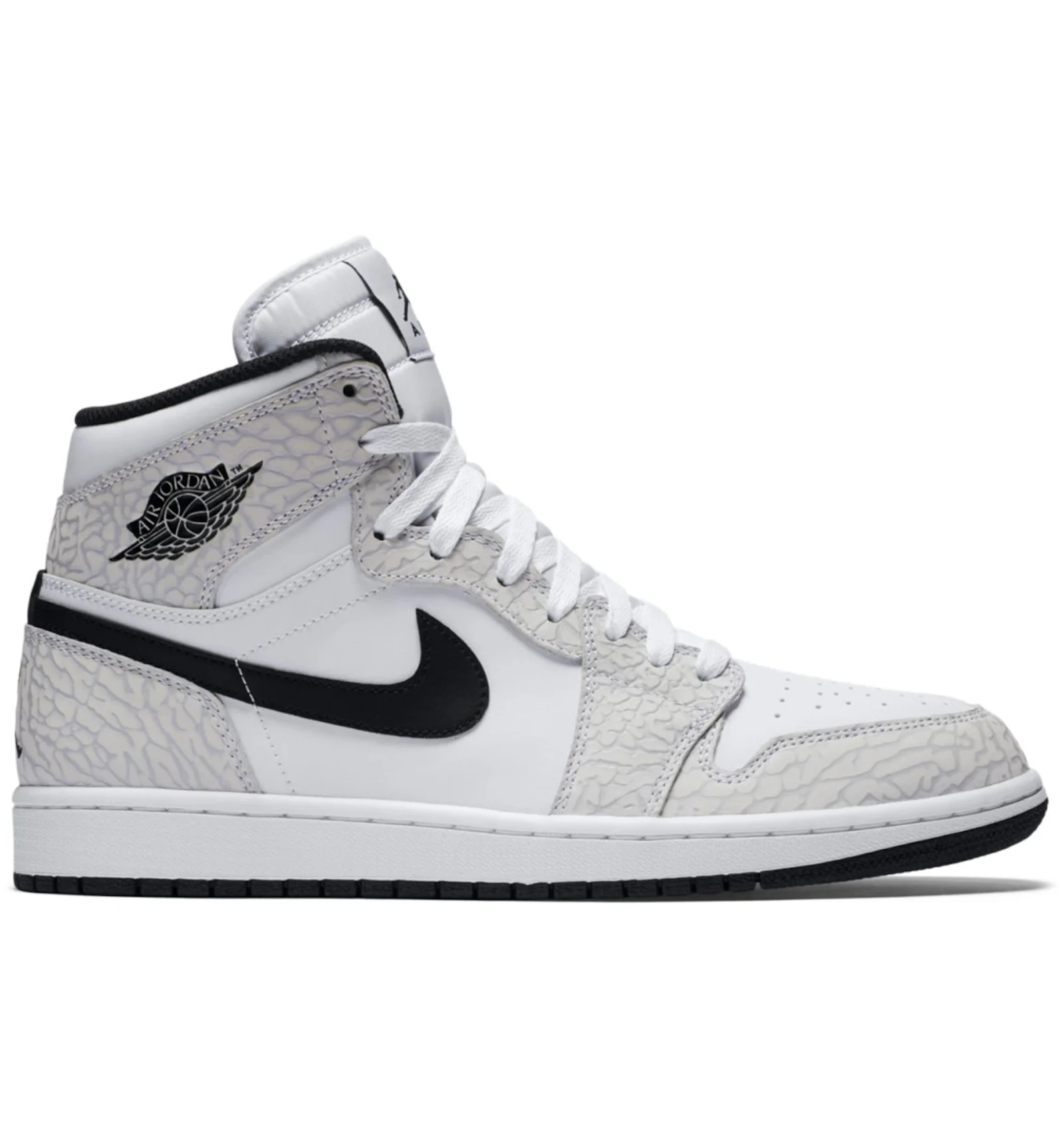 Jordan 1 top high elephant print