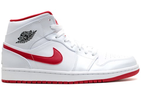 Jordan 1 Retro White Gym Red Men s 554724 101 US