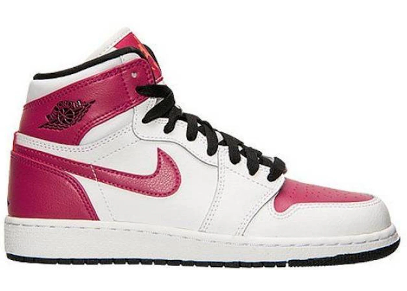 Jordan Retro White Sport Fuchsia (GS) 332148-108 US