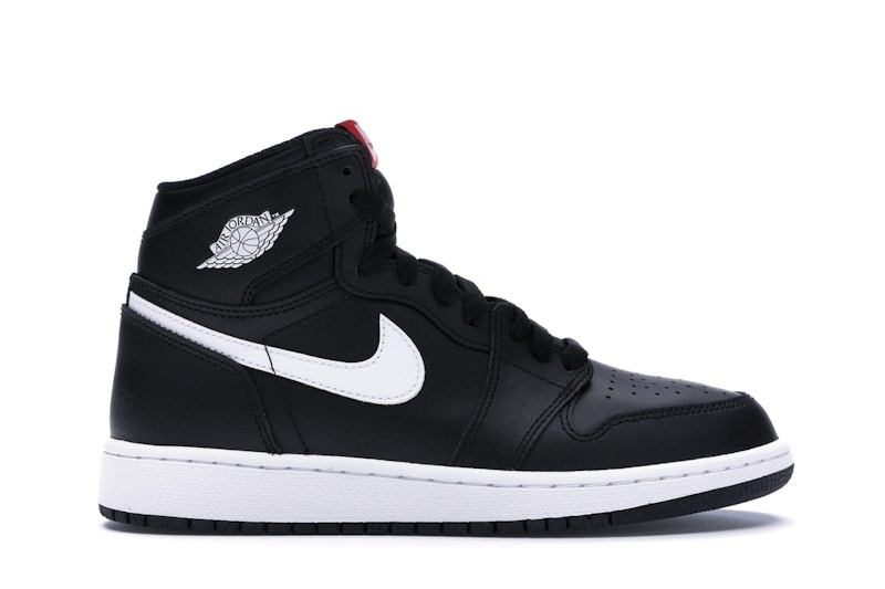 Pre-owned Jordan 1 Retro Yin Yang Sneakers In Black/university Red