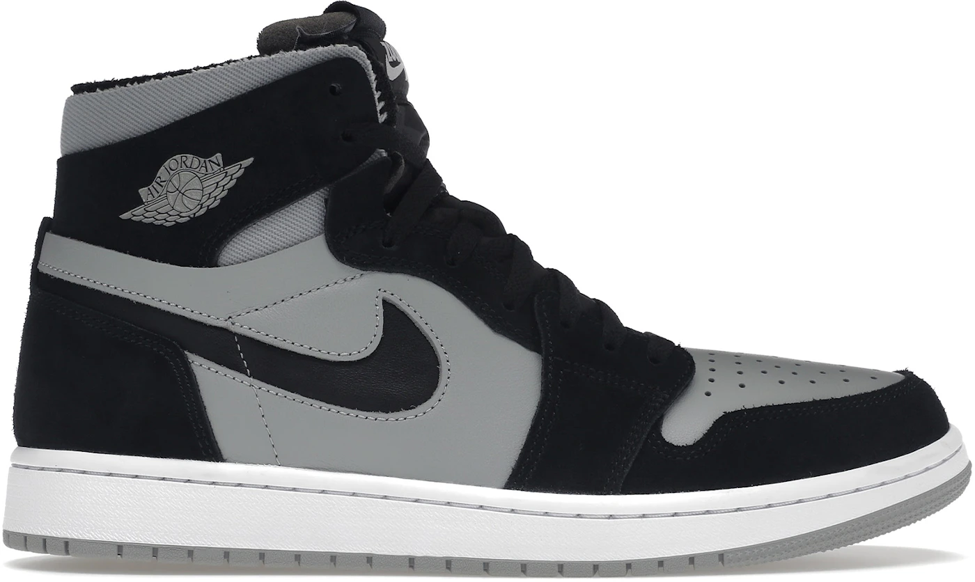 Nike Air Jordan 1 Zoom CMFT Black Light Smoke Grey CT0978-001 Mens
