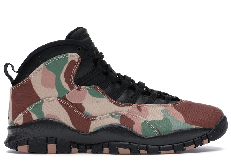 ファッションNike Air Jordan 10 Retro Duck Camo