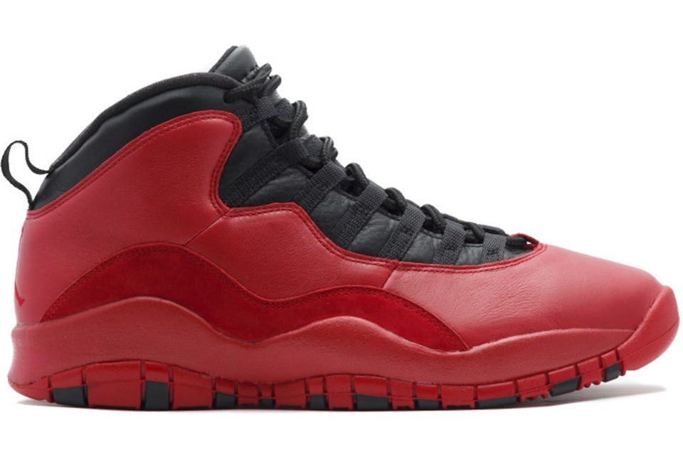 Black and red jordan 10 Clearance