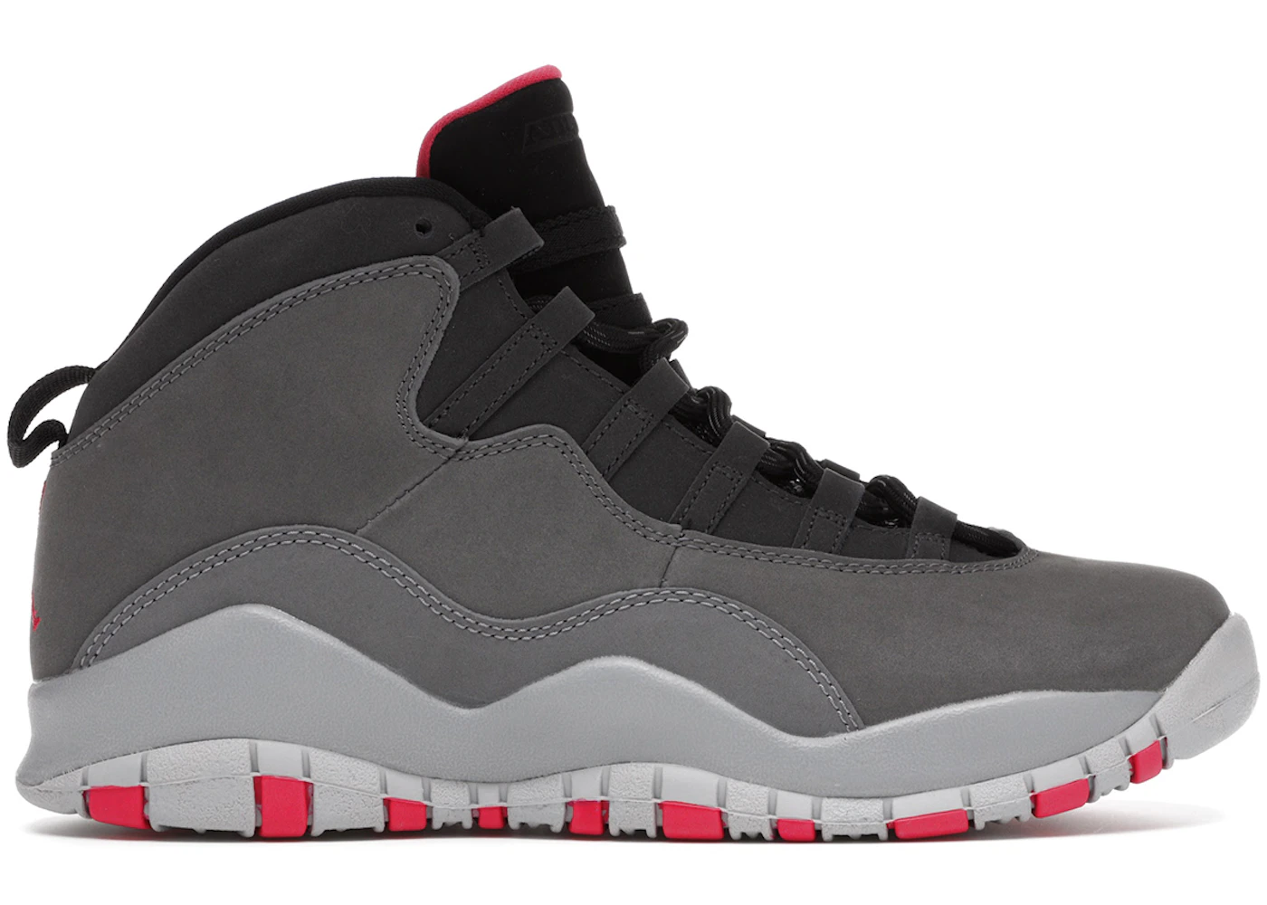 Sneaker Tenis Jordan 10 Gris Nike Air Jordan 10 Retro OG Steel